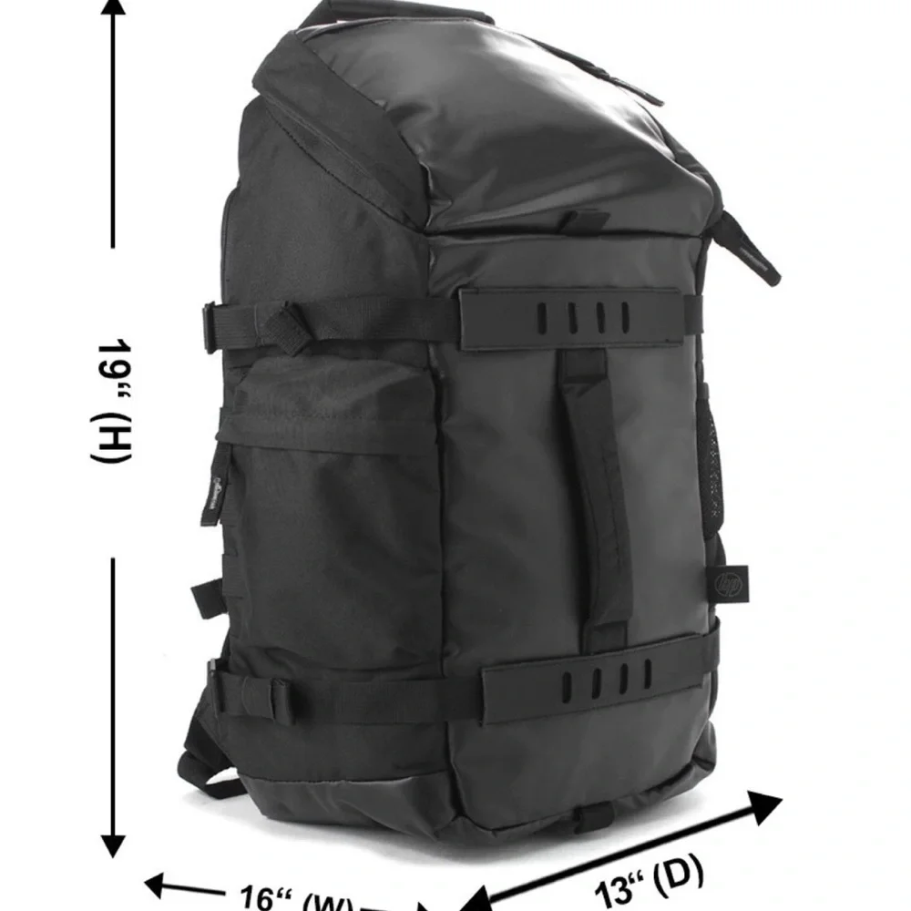 HP Black Backpack for Men